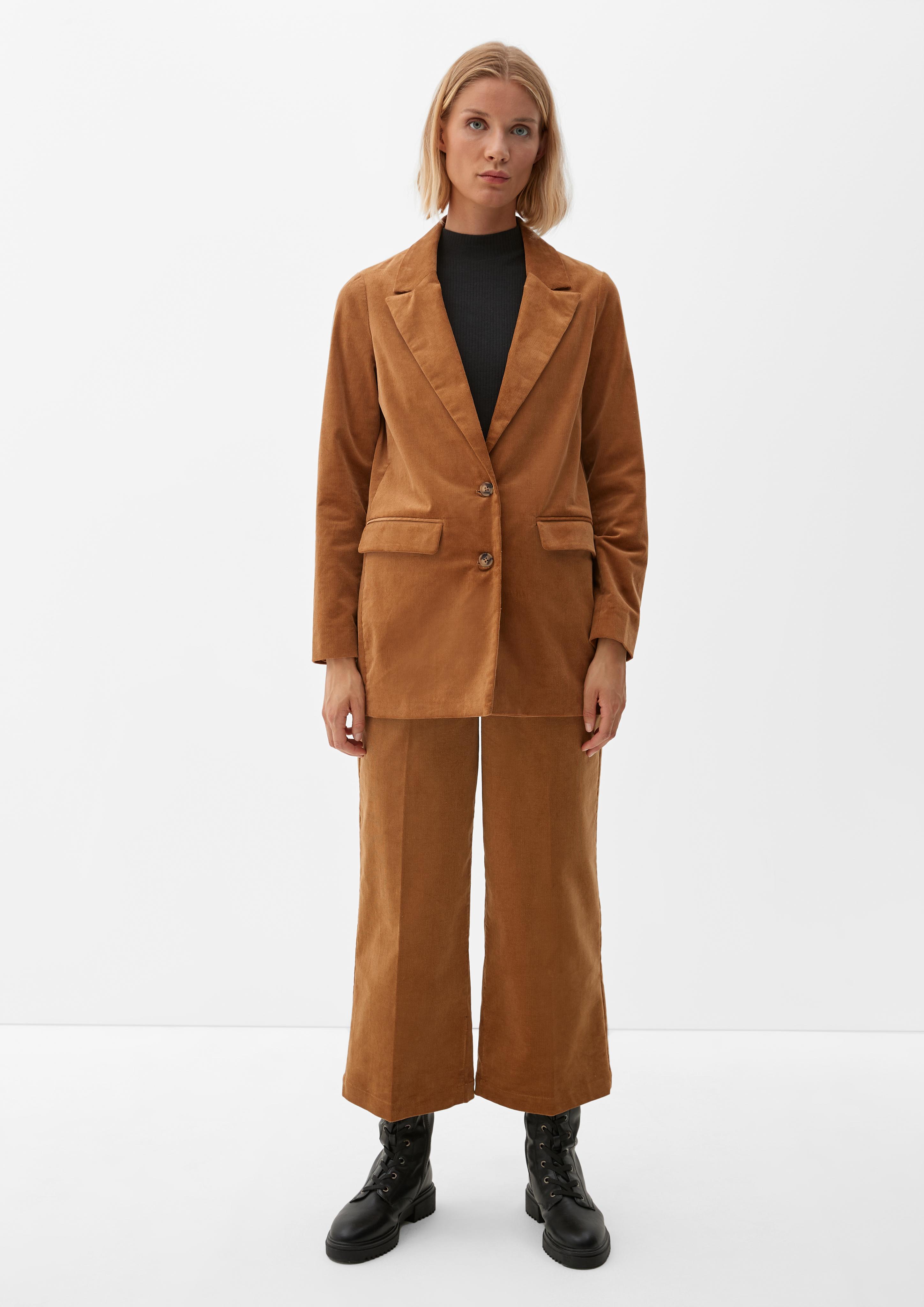 Blazer aus Baumwollcord  2121395-8469