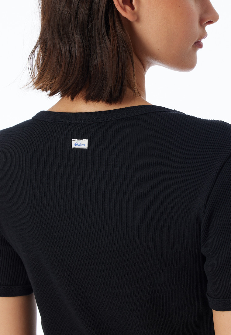 Shirt kurzarm schwarz - Revival Greta