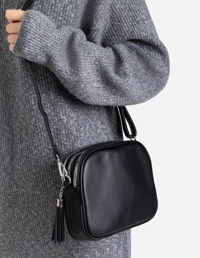 Schultertasche - Lederoptik