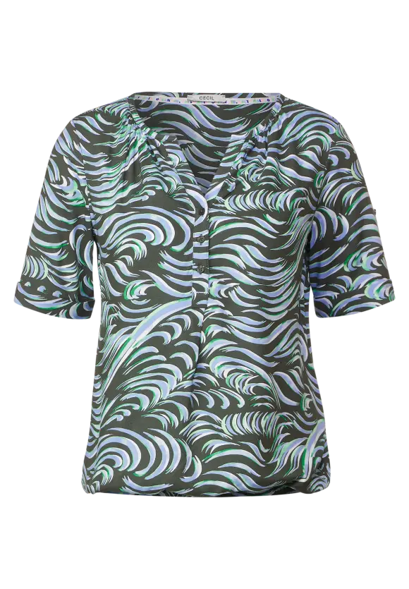 CECIL Print Viskose Bluse