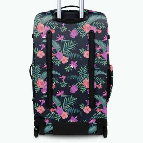 Valladolid blue 2-wheel soft suitcase