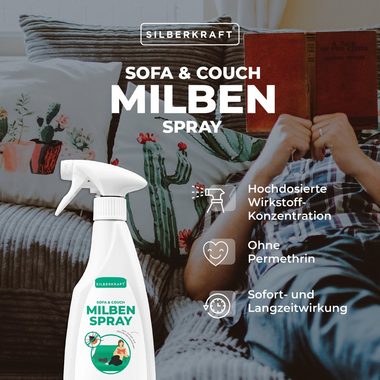 Silberkraft Insektenspray Milbenspray Sofa & Textil, 500 ml, 1-St.