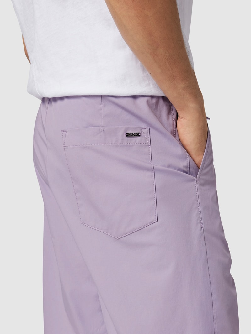 Bermuda mit Stretch-Anteil Modell 'Fivan' in purple