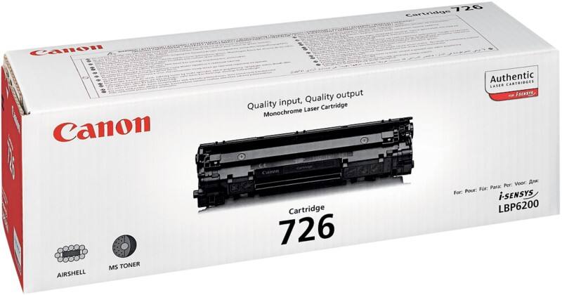 Canon 726 Original Tonerkartusche Schwarz