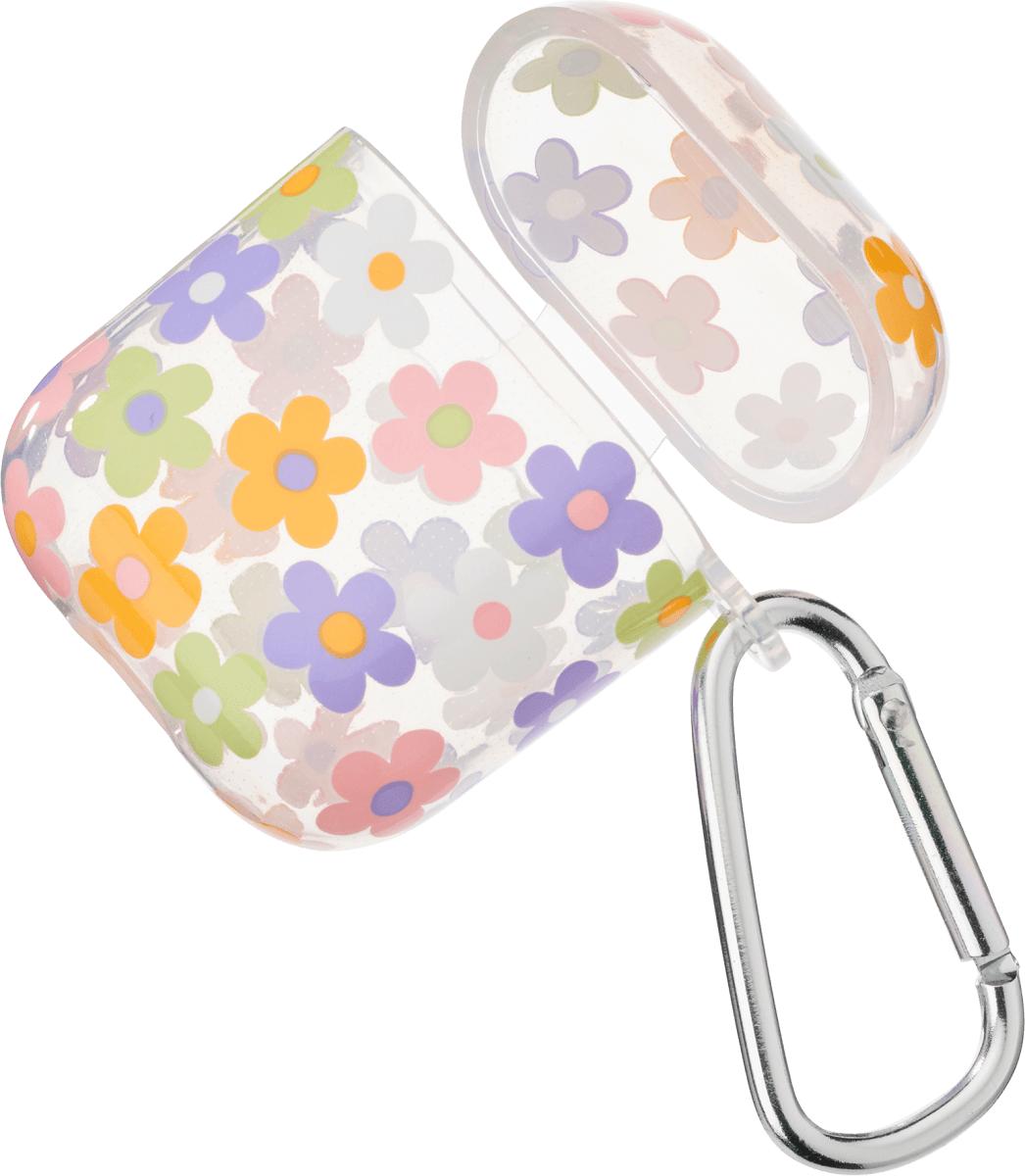 Kopfhörer-Case mit Blumenprint, 1 St