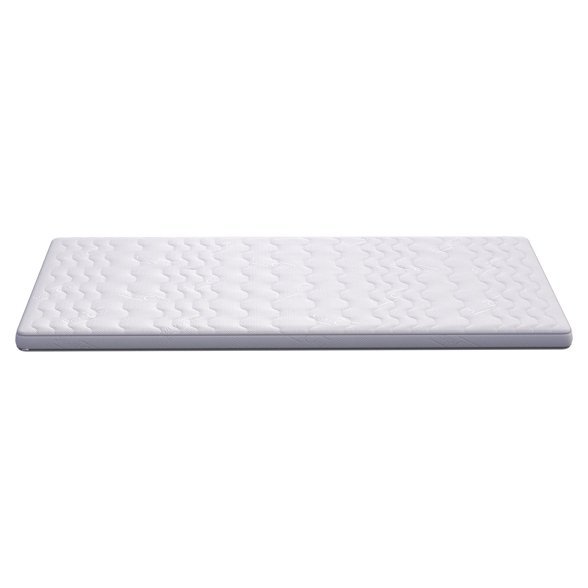 Topper, mein-schlafcenter, 9 cm hoch, Kaltschaum, (1-tlg), feste Matratzenauflage, druckentlastend, waschbarer Bezug 60°C, Boxspringbett geeignet