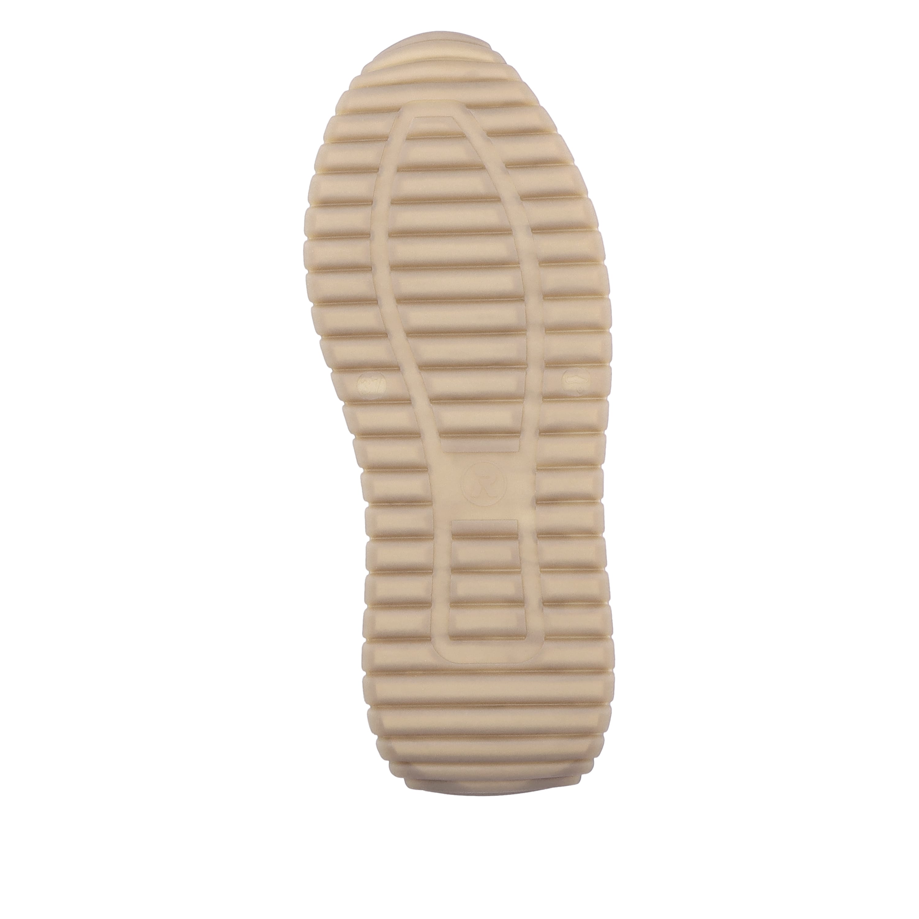 Rieker Damen Sneaker High night-black creme-beige