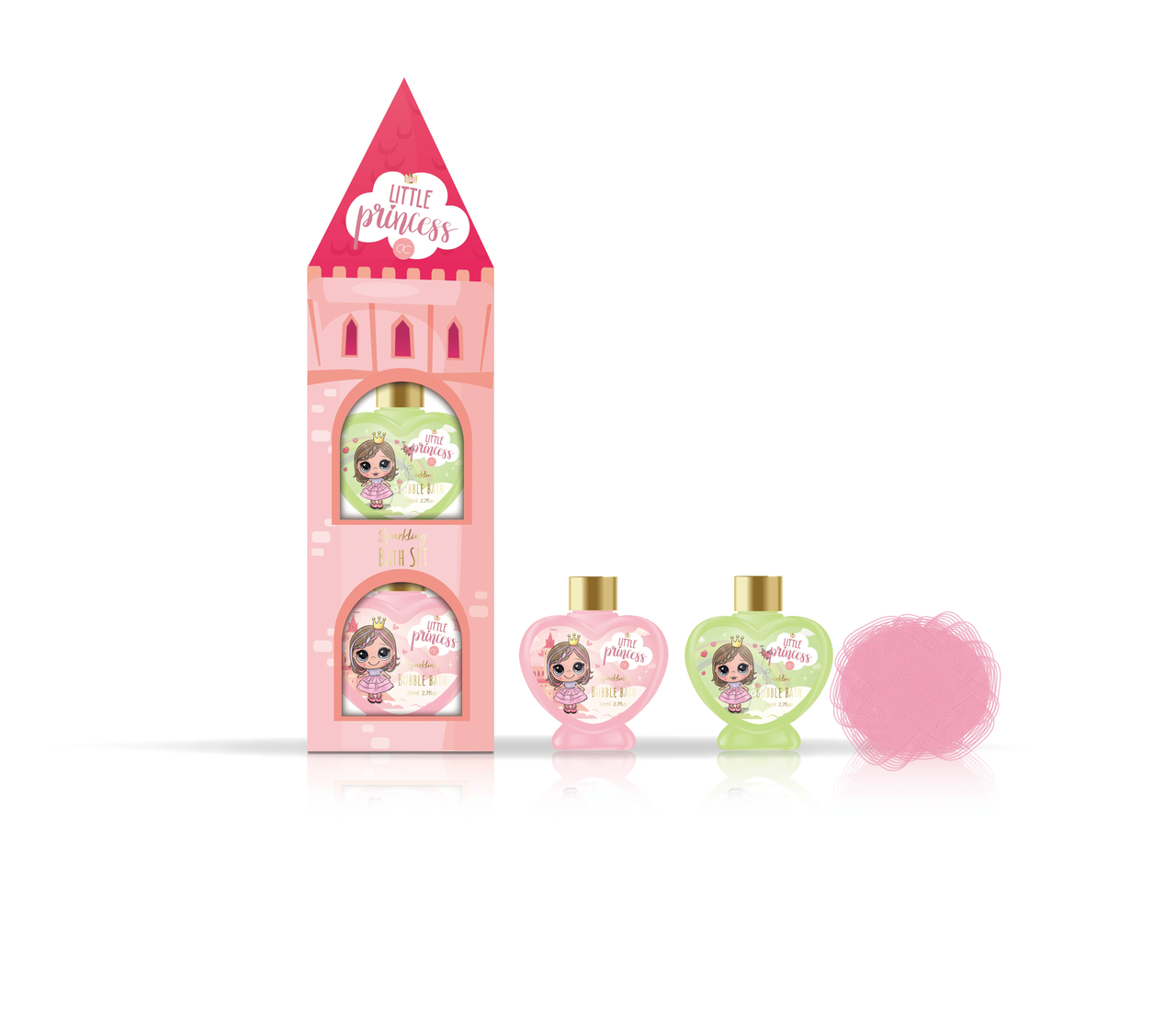accentra Badeset LITTLE PRINCESS in Geschenkbox