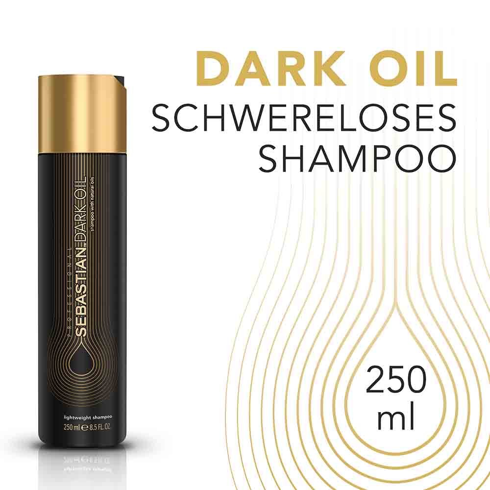 Sebastian Professional Professionelle Shampoos Dark Oil Shampoo - für schwerelosen Glanz