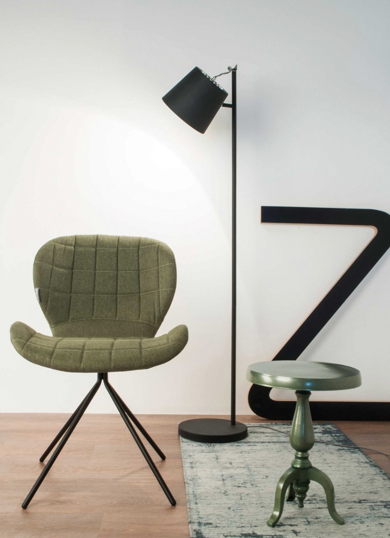 Lampă de podea Zuiver Buckle Head 150 x Ø28 cm