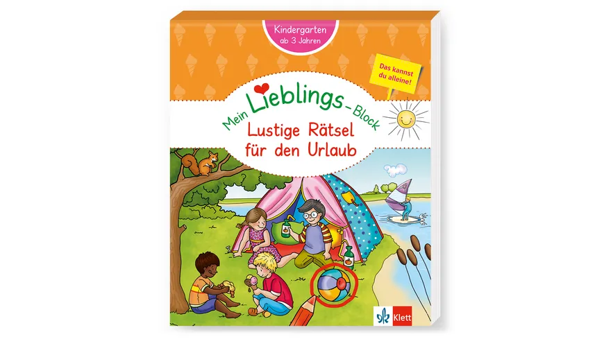 Klett Mein Lieblings-Block Lustige Rätsel für den Urlaub