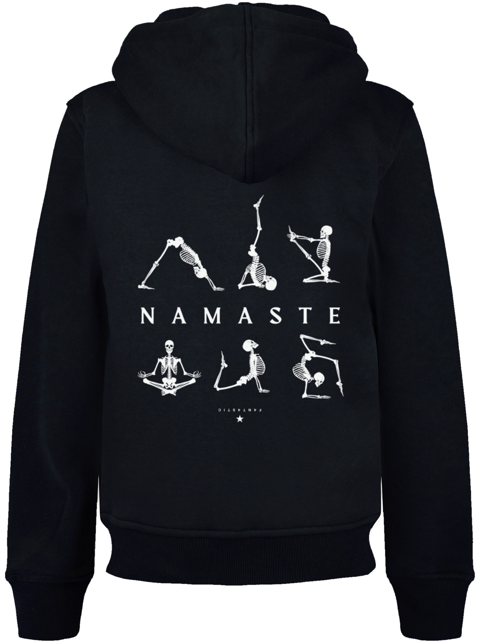 Sweatshirt 'Namaste Yoga Skelett Halloween'