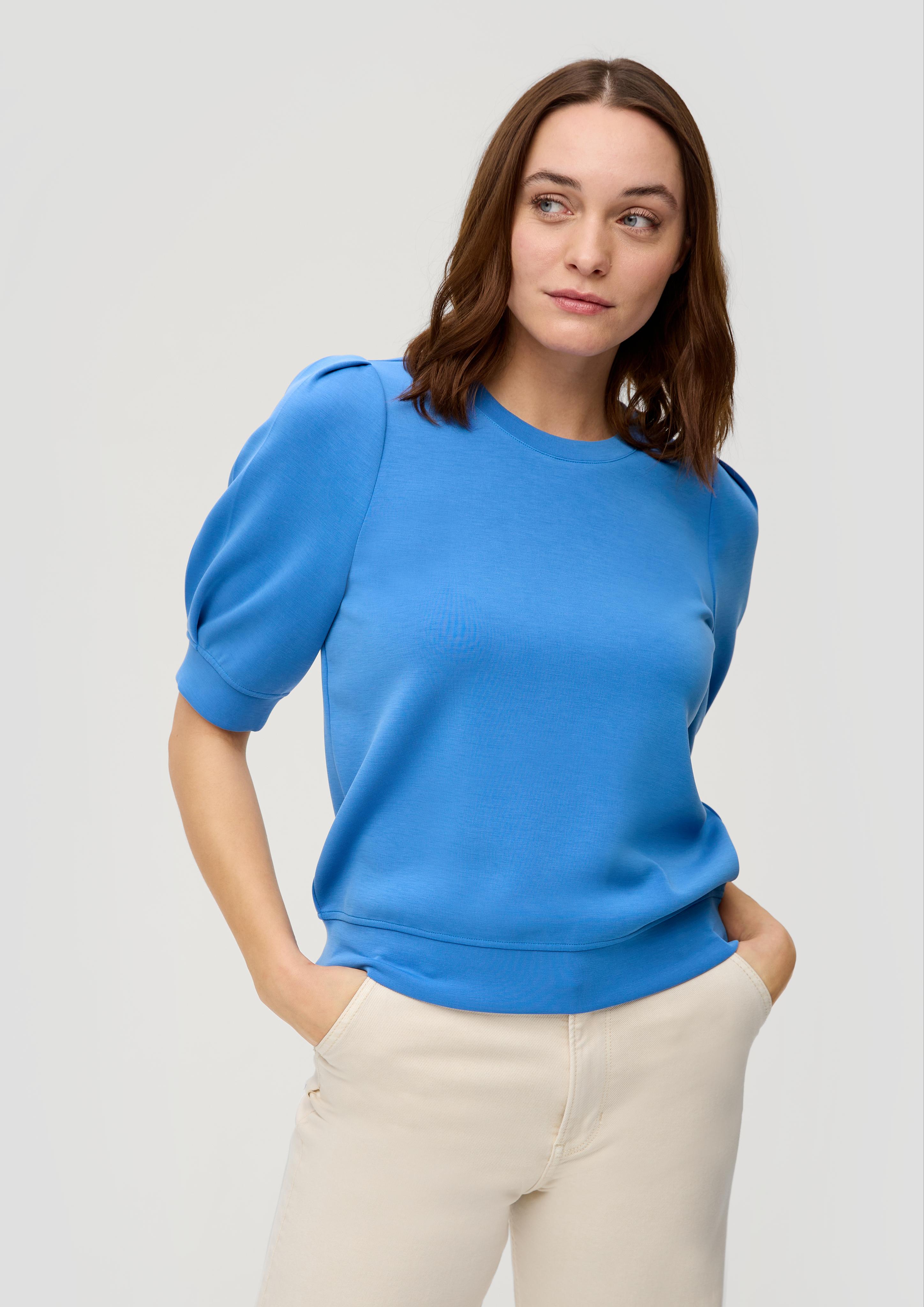 Kurzarm-Shirt aus Scuba  2145629-5531