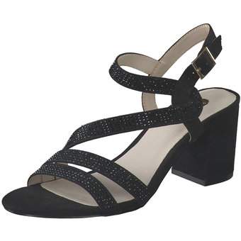 La Strada Sandale in schwarz