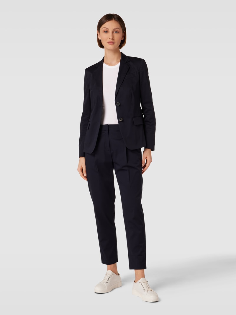 Blazer mit Pattentaschen Modell 'Jetida' in marineblau