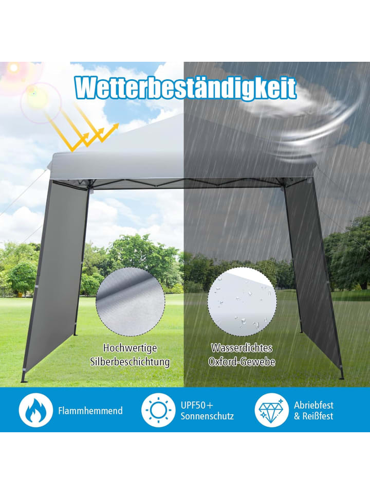 COSTWAY 3x6m Faltpavillon in Grau günstig kaufen onesize