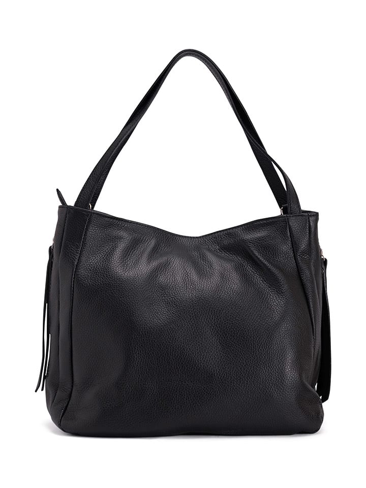 Lucca Baldi Leder-Schultertasche 