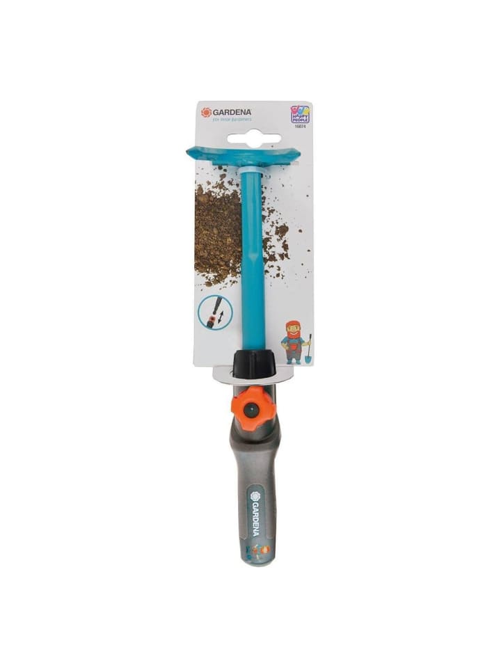 Happy People Kinder Gartenwerkzeug GARDENA Doppelhacke ,Metall, 22cm in mehrfarbig günstig kaufen onesize