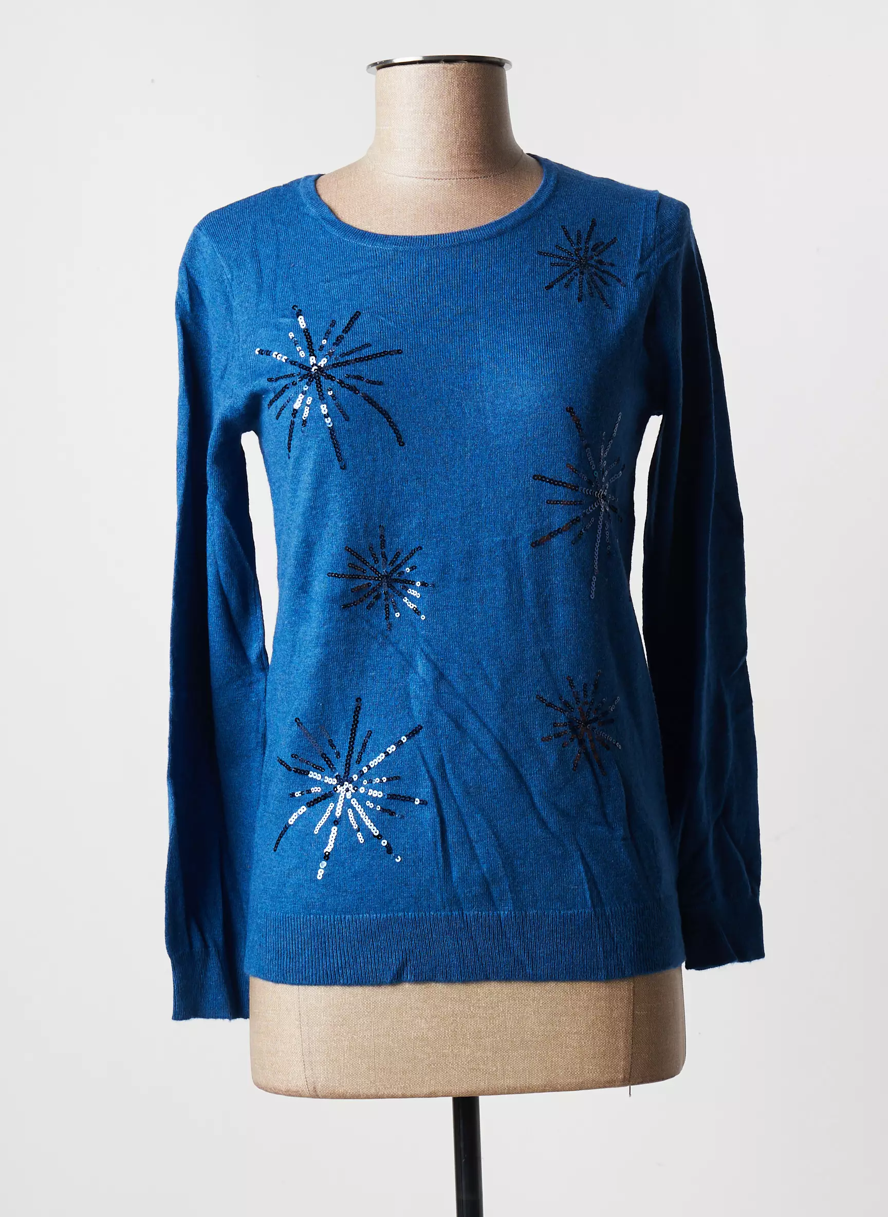 Damart Pulls Femme couleur bleu