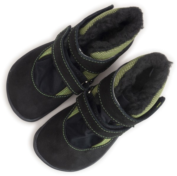 Fare Bare |vA ~ Winterstiefel Leder + Tex ~ Schwarz/Grün