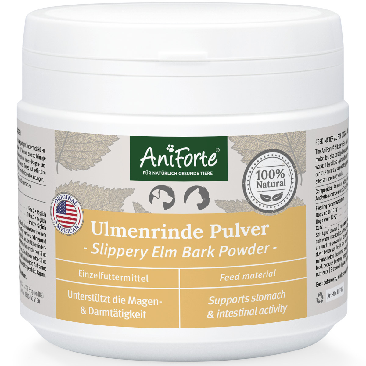 Aniforte Ergänzungsfutter & Aufzucht Aniforte Ulmenrinde 100 g