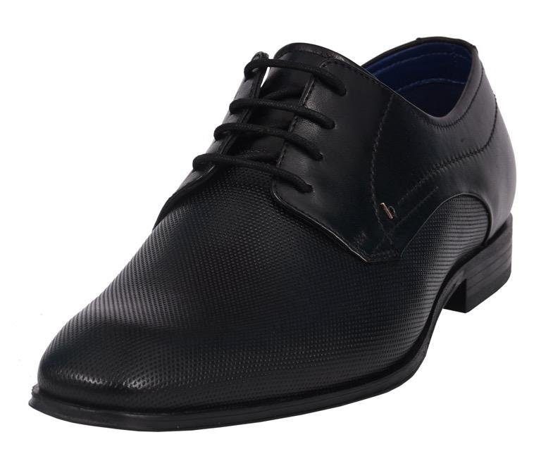 bugatti Schnürschuh mit eleganter, feiner Prägung