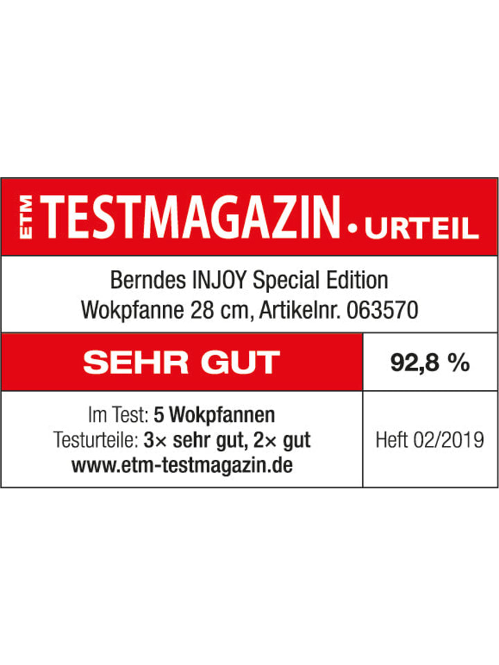 Berndes Stielwok 28 cm, Edelstahl - Injoy® in poliert günstig kaufen onesize