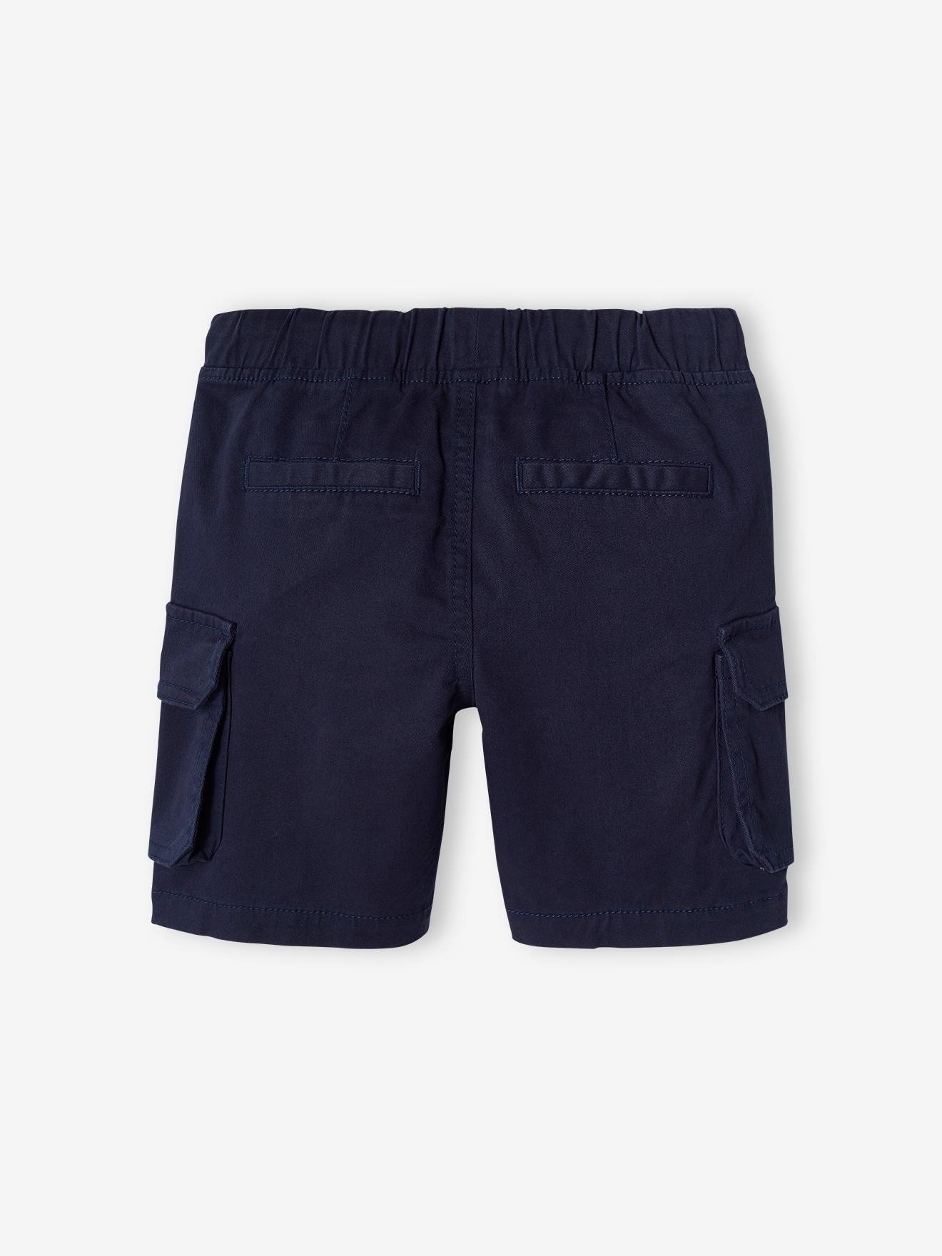 Vertbaudet Jungen Cargoshorts mit Dehnbund - beige