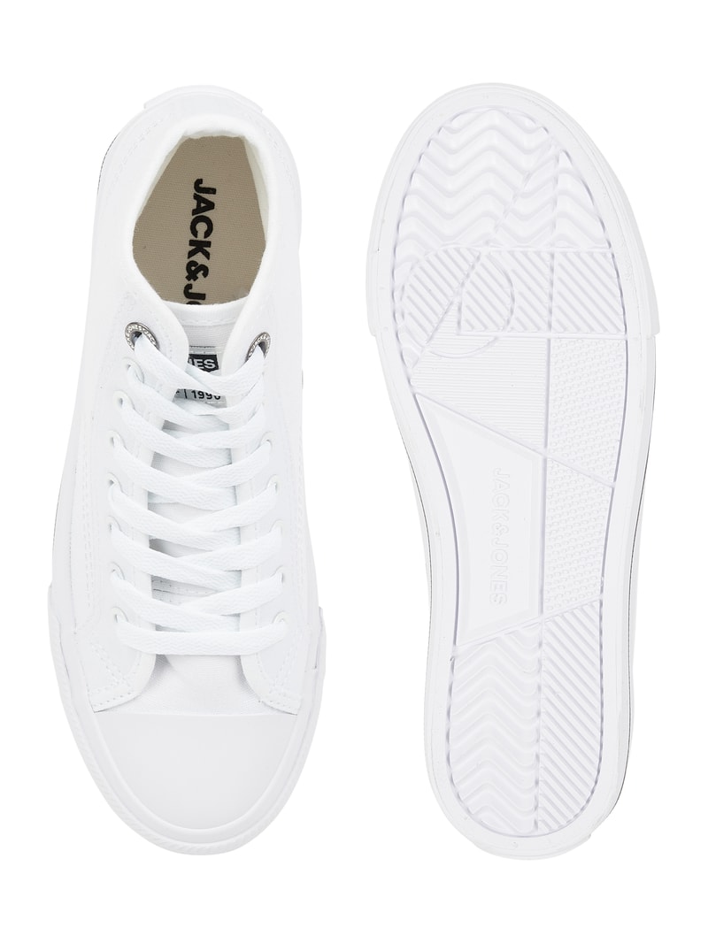 High Top Sneaker aus Canvas Modell 'Corp' in weiß