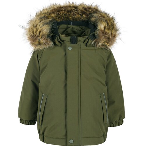KINDER FUNKTIONSJACKE PARKA W. FAKE FUR, AF 10.000