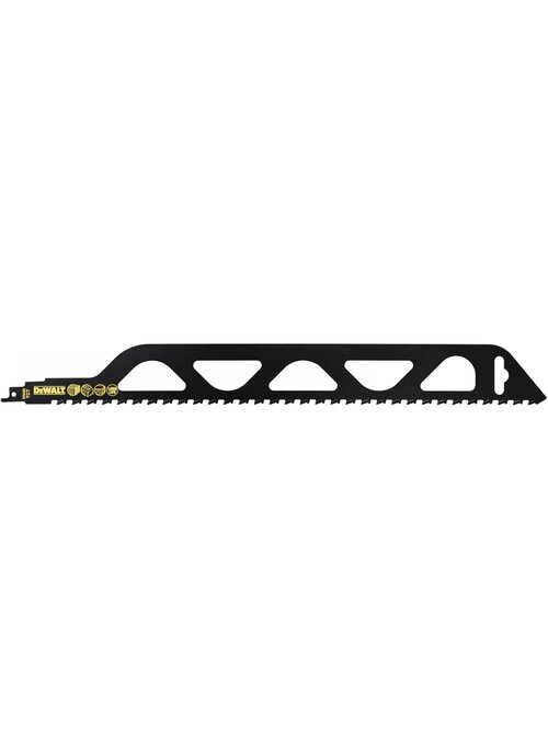 DeWalt Zubehör DT2422-QZ HM Sägeblatt für Säbelsägen, gezahnt, 457 x 12,7 mm, 1 Stück