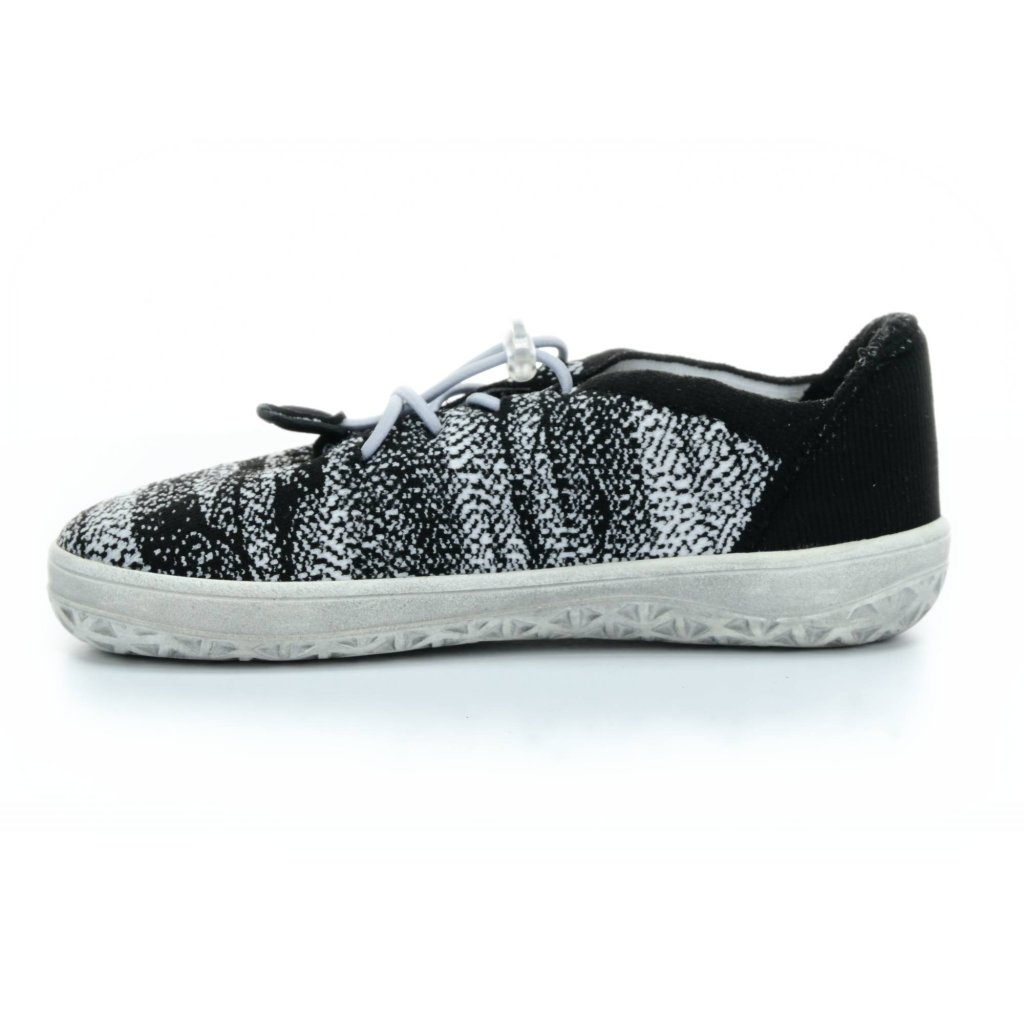 Jonap Knitt New weiß und schwarz Barfuß-Sneakers