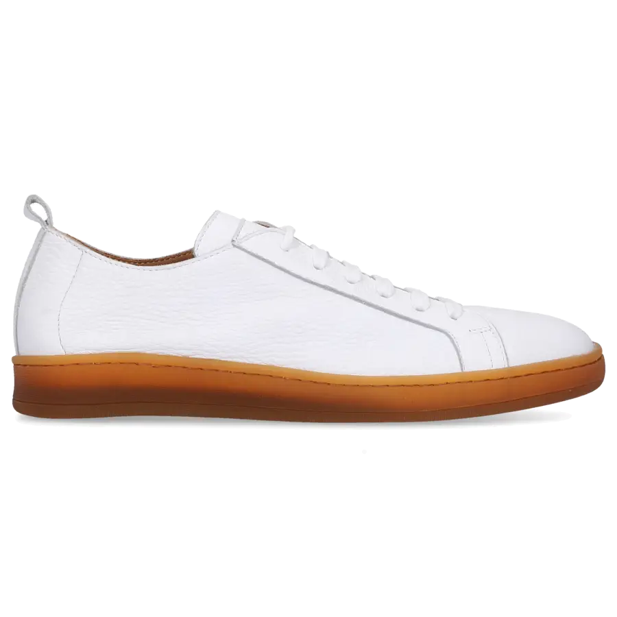 Elia Maurizi - Sneaker low 1016 Kalbsleder - weiß