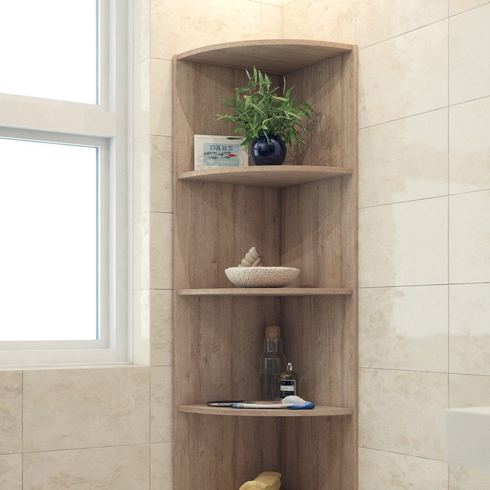 Vicco Eckregal Wandregal Winkelregal 180 x 40 cm ECKI Sonoma