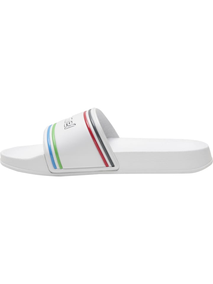 Hummel Hummel Badelatschen Pool Slide Erwachsene in WHITE/MULTICOLOR günstig kaufen 41