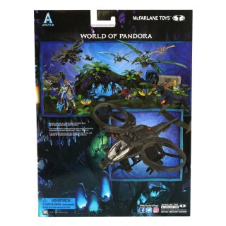Avatar - Aufbruch nach Pandora Deluxe Large Fahrzeug mit Figur AT-99 Scorpion Gunship