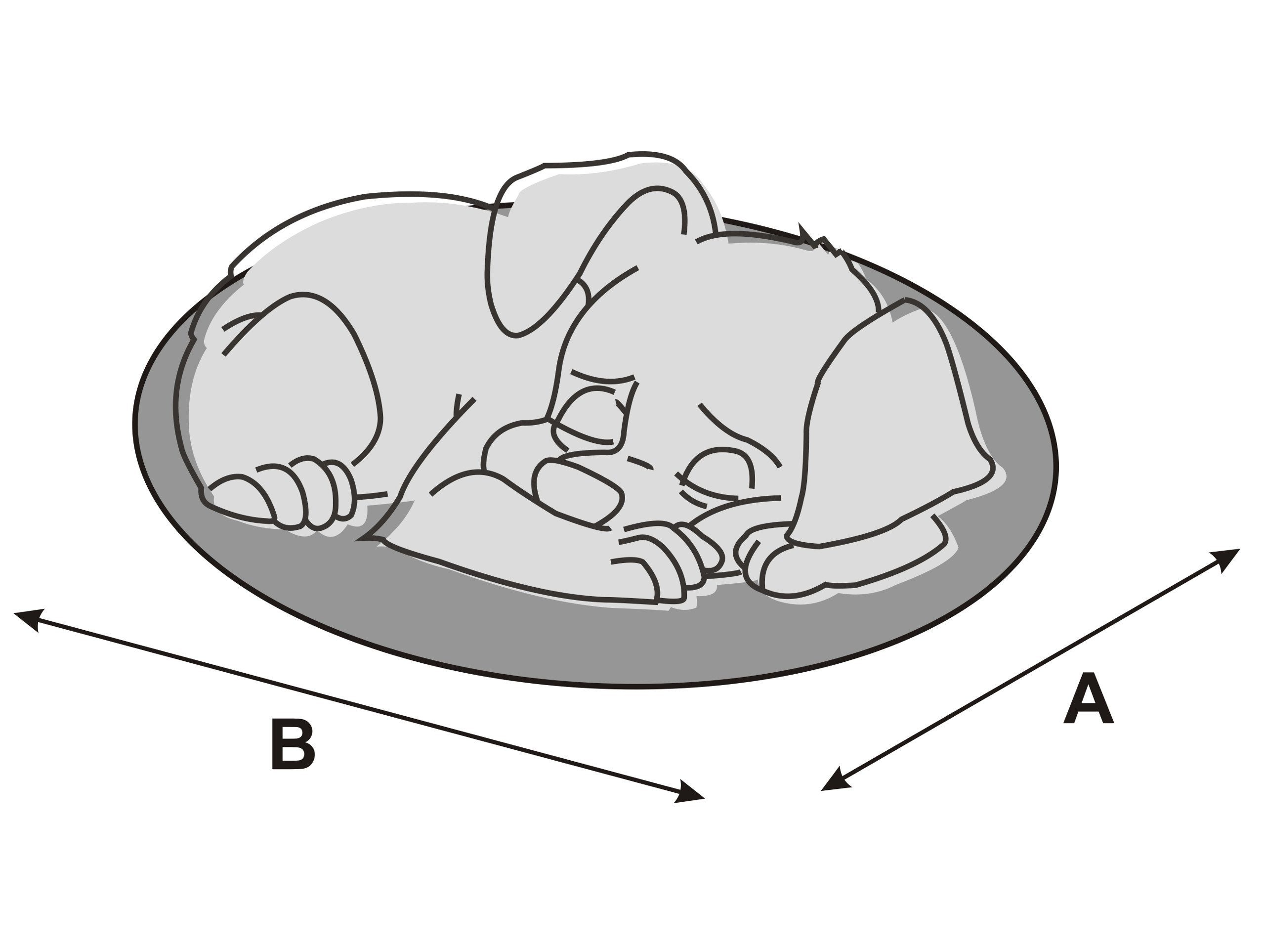 Bjird Hundehütte Hundehöhle für Katzen und Hunde, kratzfeste Hundehöhle und Hundebett in einem, made in EU
