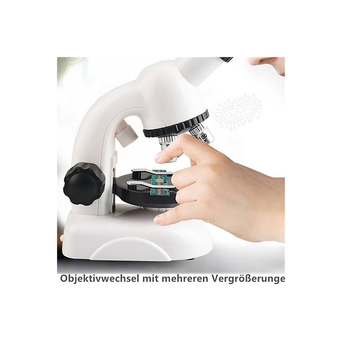 Biologische Wissenschaft kleines Experiment pädagogisches Kinderspielzeug Mikroskop Kinder Science Experiment Set