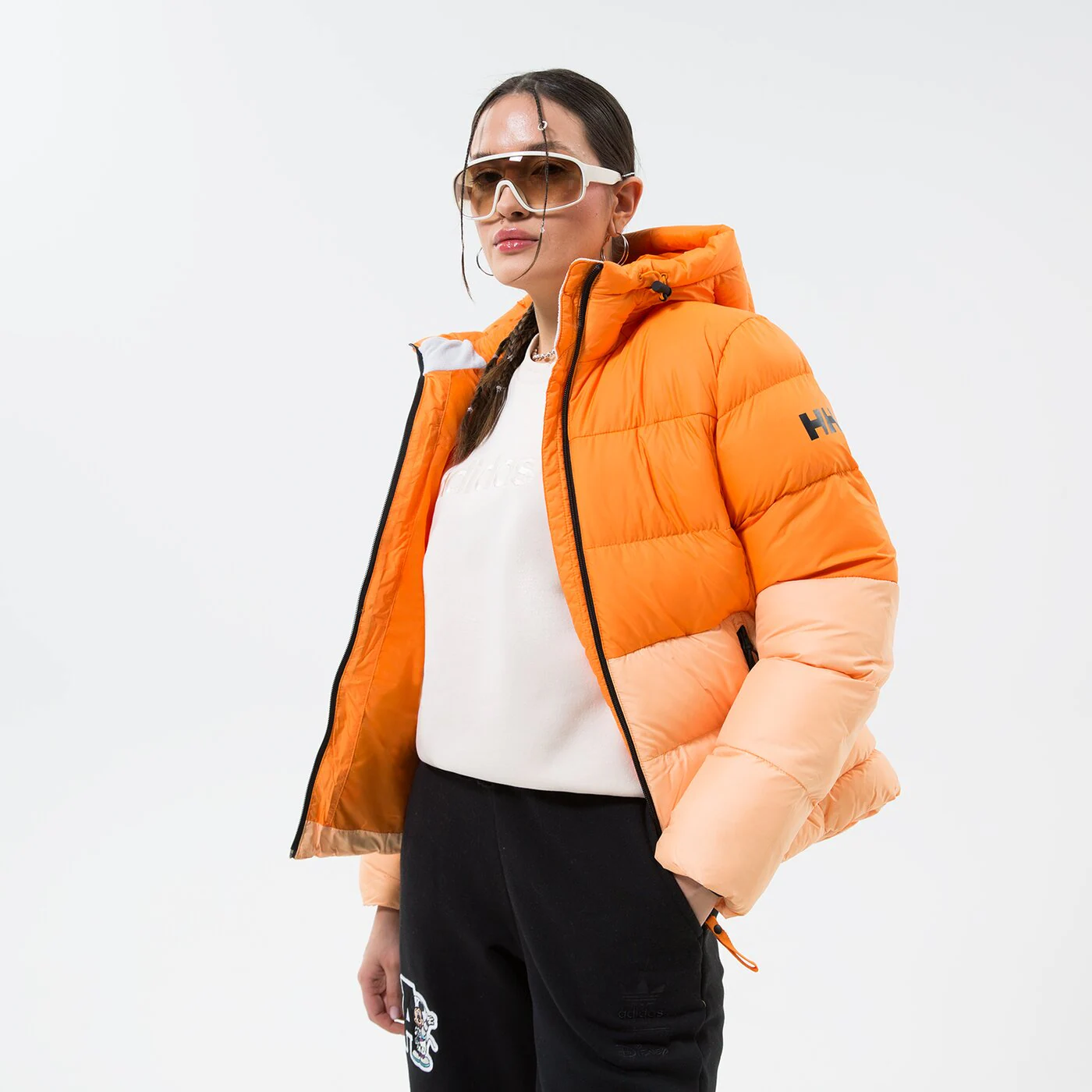 HELLY HANSEN JACKE WINTER W ACTIVE PUFFY JACKET Orange