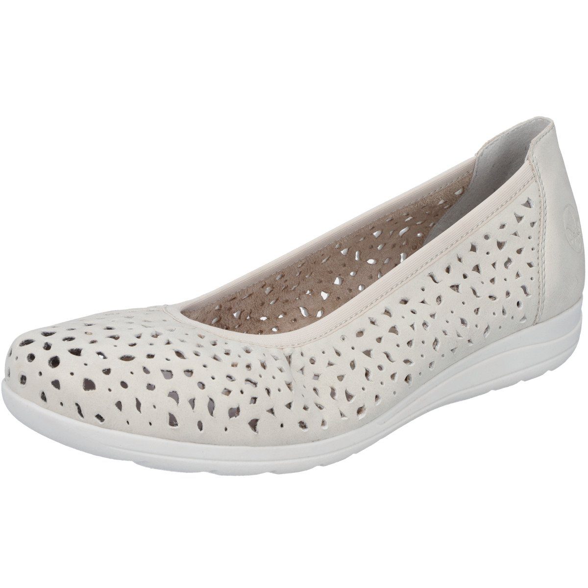 Rieker L9365 Damen Ballerina Cut-Outs