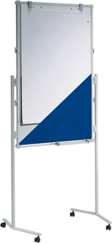 Maul MAULpro Moderationstafel Magnetisch Freistehend 86,5 (B) x 195 (H) cm Aluminium Grau
