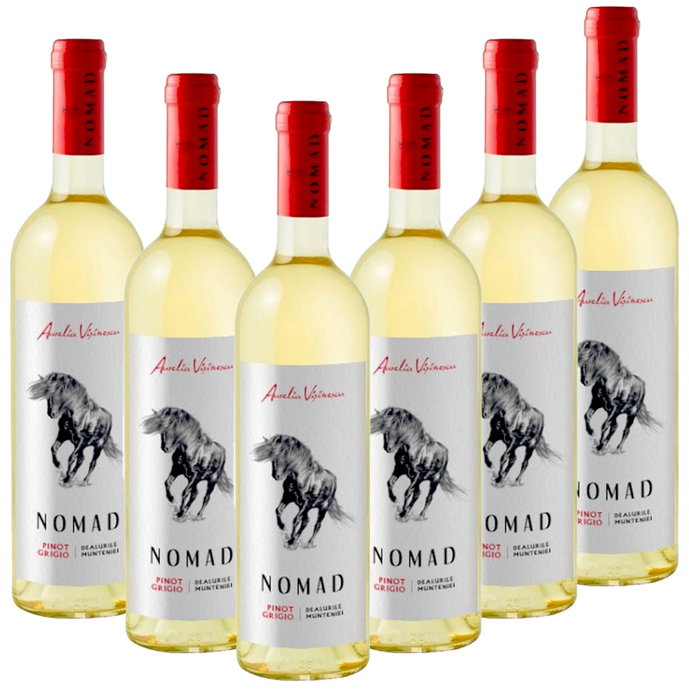 Domeniile Sahateni NOMAD Pinot Grigio - 6er Karton