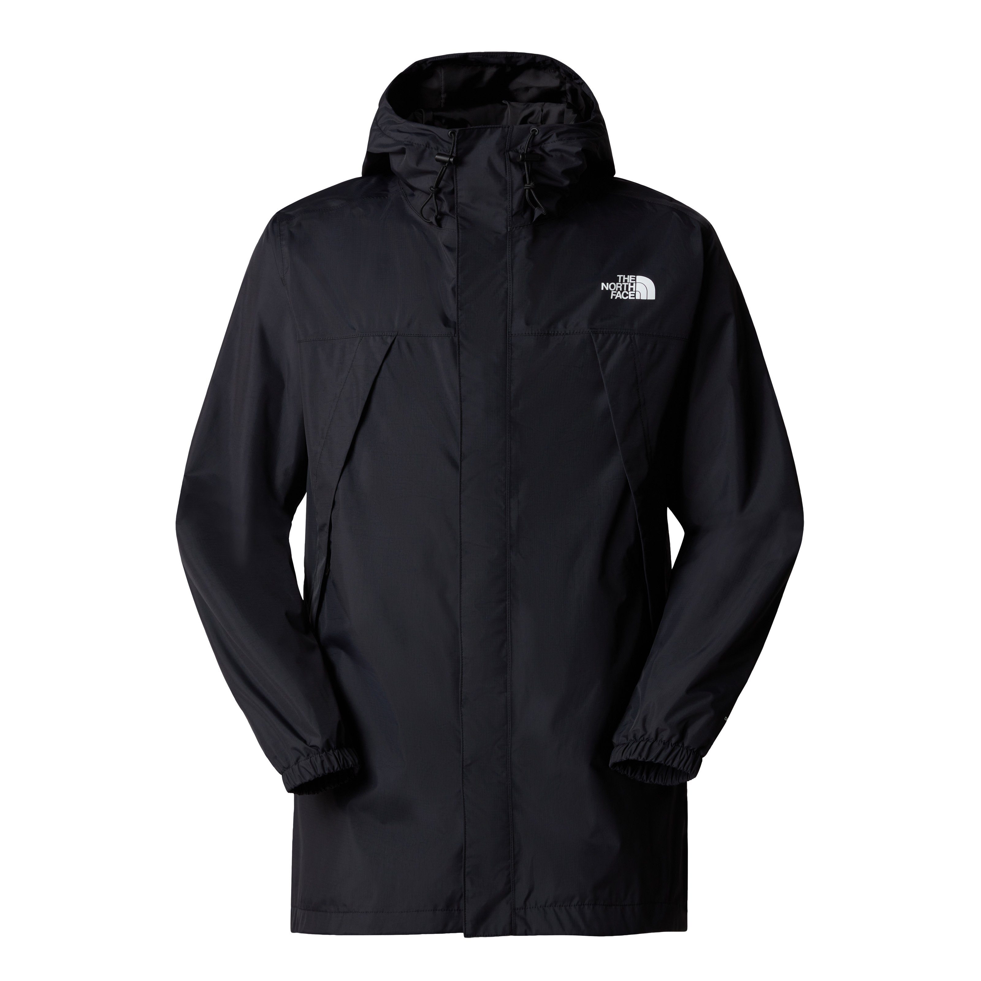 The North Face Funktionsparka M ANTORA PARKA mit kontrastfarbenen Logodrucken auf Schlüsselbein und Schulter