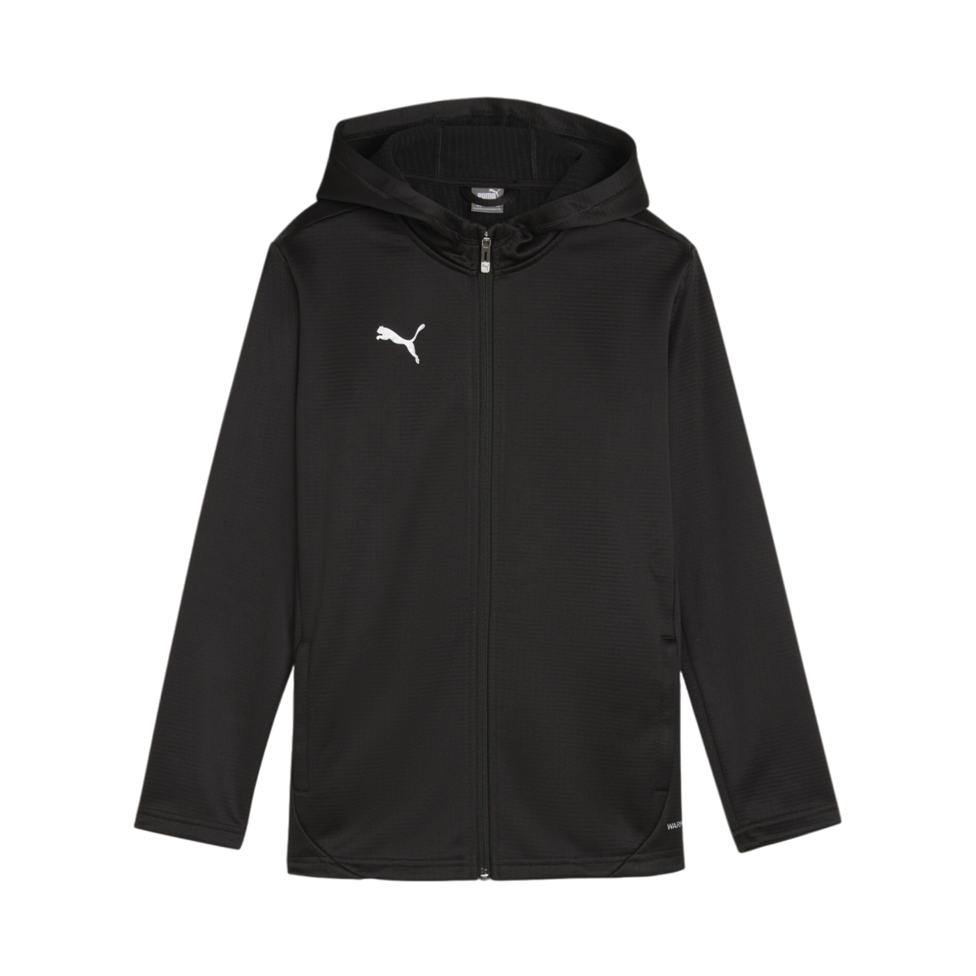 PUMA teamFINAL Trainingsjacke Kids Schwarz Silber F03