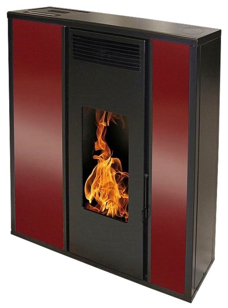 interstoves Pelletofen Kimi 10, 8,8 kW, Zeitbrand, (1-tlg), ideal für den Flur, slim Pelletofen