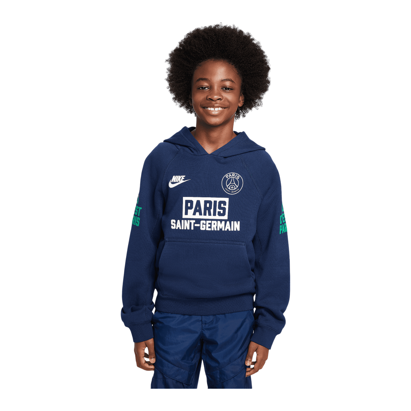 Nike Paris St. Germain Air Hoody Kids Blau F410