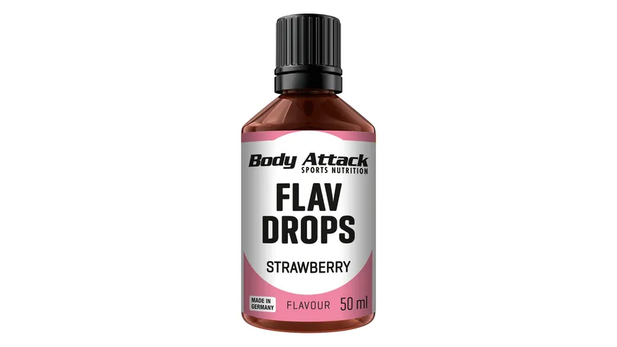 Body Attack Flav Drops Strawberry 50 ml