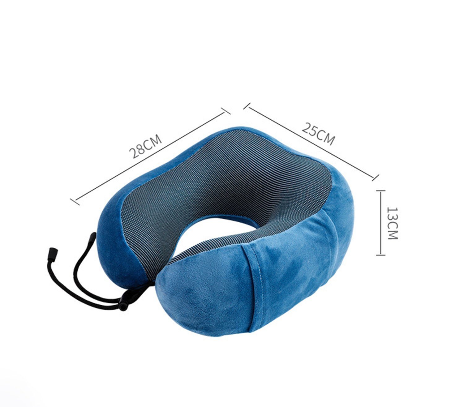 SCOHOME Nackenkissen Nackenkissen, Nackenhörnchen Memory Foam, Ergonomisch Gestaltetes Reisekissen, 1-tlg., Neuer Typ Nackenkissen Reise, für Flugzeug, Zug, Auto, Büro