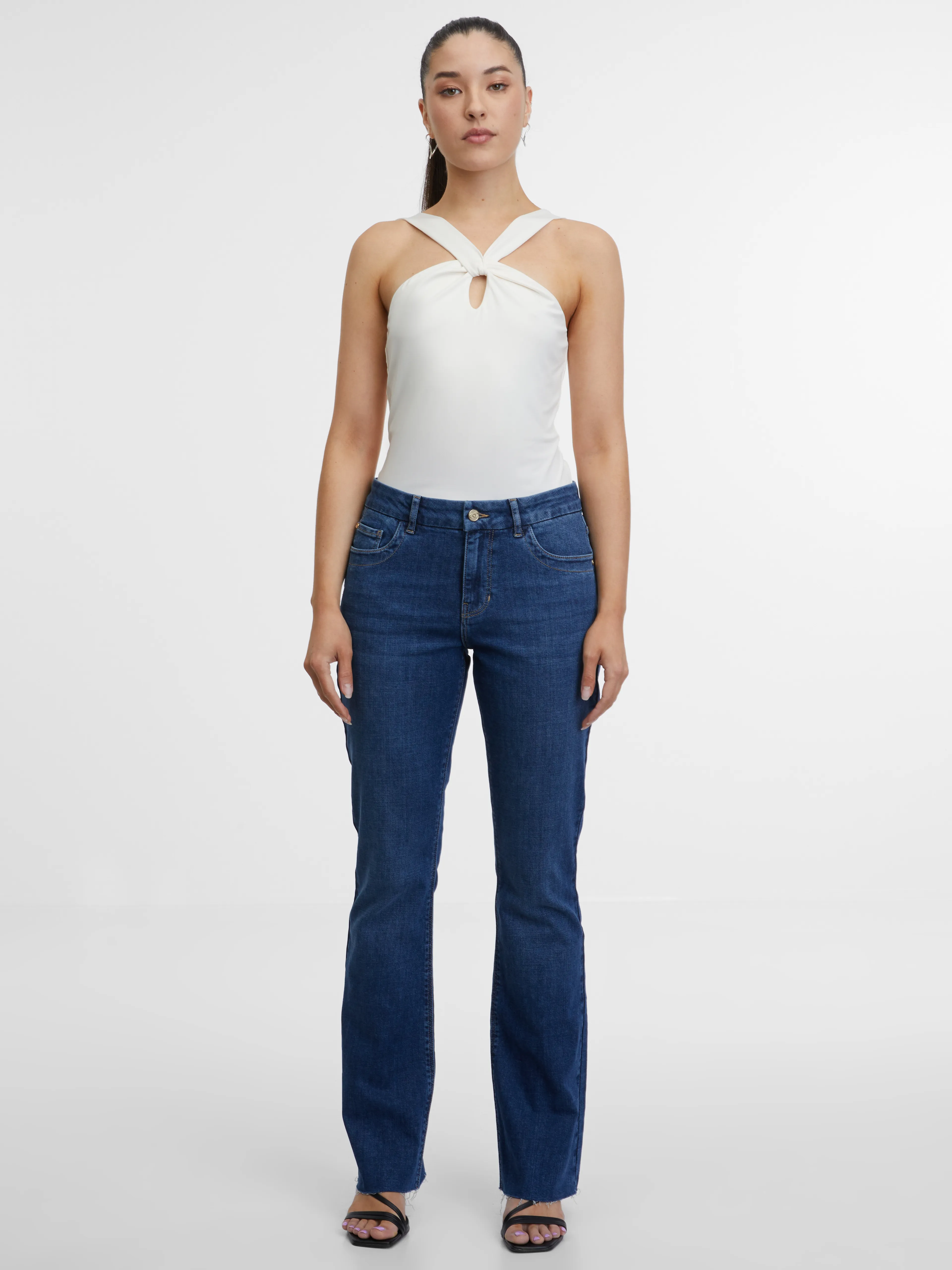 Cremefarbenes Damen-Top ORSAY