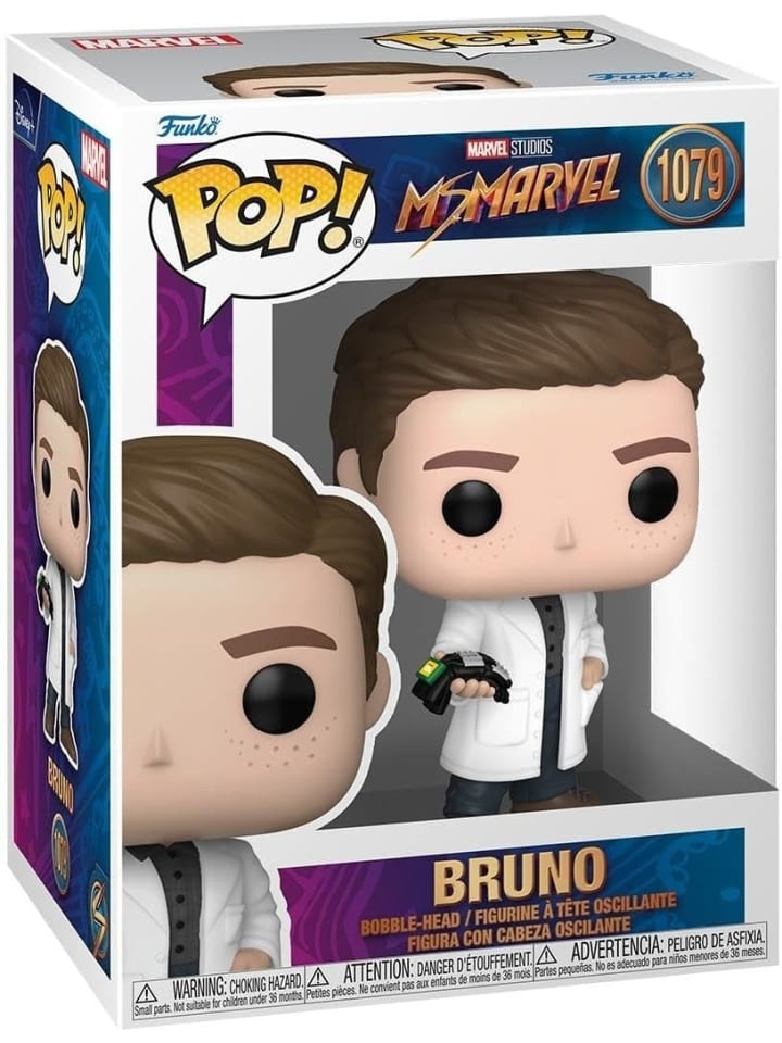 Funko Marvel: Ms. Marvel - Bruno - Vinyl-Sammelfigur - günstig kaufen onesize